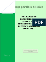 RESABS Reglamento Sistema Administración Bienes Servicios