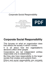 CSR Responsibilities