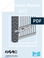 Installation Manual: Swing Gate System