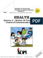 Health: Quarter 3 - Module 3b Prevention and Control of Communicable Diseases