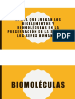 Biomoleculas y Bioelementos