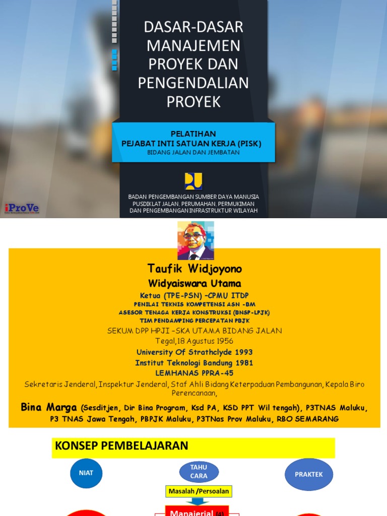 Dasardasar Manajemen Proyek Dan Pengendalian Proyek | PDF