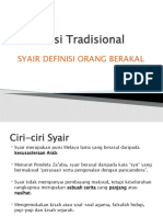 Puisi Tradisional Syair Definisi Orang Berakal Tingkatan 4