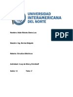 Actividad 4 Ley de Ohm y Kirchhoff