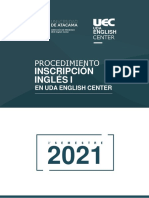 Instructivo Inscripción Estudiantes Inglés I UEC - Segundo Semestre 2021 - OFICIAL
