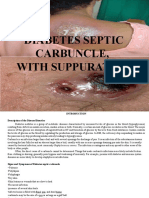 Diabetes Septic Carbuncle