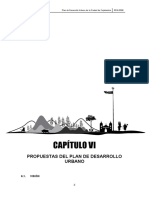 CAPITULO VI Propuestas Del Plan de Desarrollo Urbano