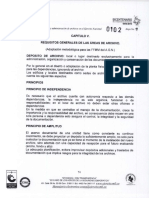 Directiva 102 Cap v Requisitos Area de Archivo