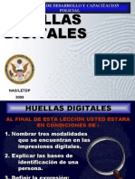 Desarrollo capacitación policial huellas digitales