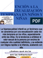 Prevención A La Hipersexualización Temprana en Niños y