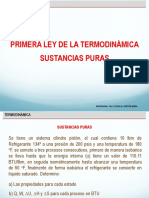 Termodinámica sustancias puras