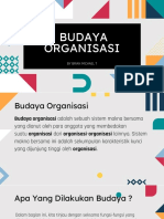 BUDAYA ORGANISASI - Brian Michael - 1992142037