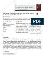 Journal of Computer and System Sciences: Qusai Shambour, Jie Lu