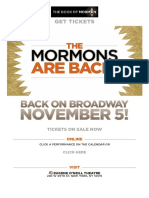 The Book of Mormon On Broadway - Official Site