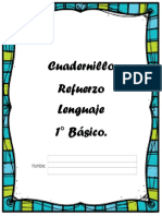 Refuerzo lenguaje 1° básico cuadernillo palabras imágenes