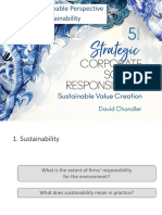 Part VI: A Sustainable Perspective Chapter 11: Sustainability