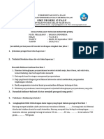 SOAL ULANGAN TENGAH SEMESTER BAHASA iNDONESIA