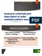 Evaluare Pentru Succes Liceul Creanga