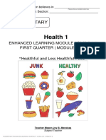 Grade 1 Health Module