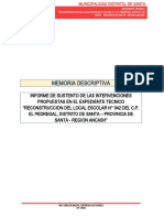 Memoria Descriptiva-Recuperacion Pedregal