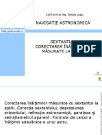 Navigatie Astronomica: Conf - Univ.dr - Ing. Sergiu Lupu