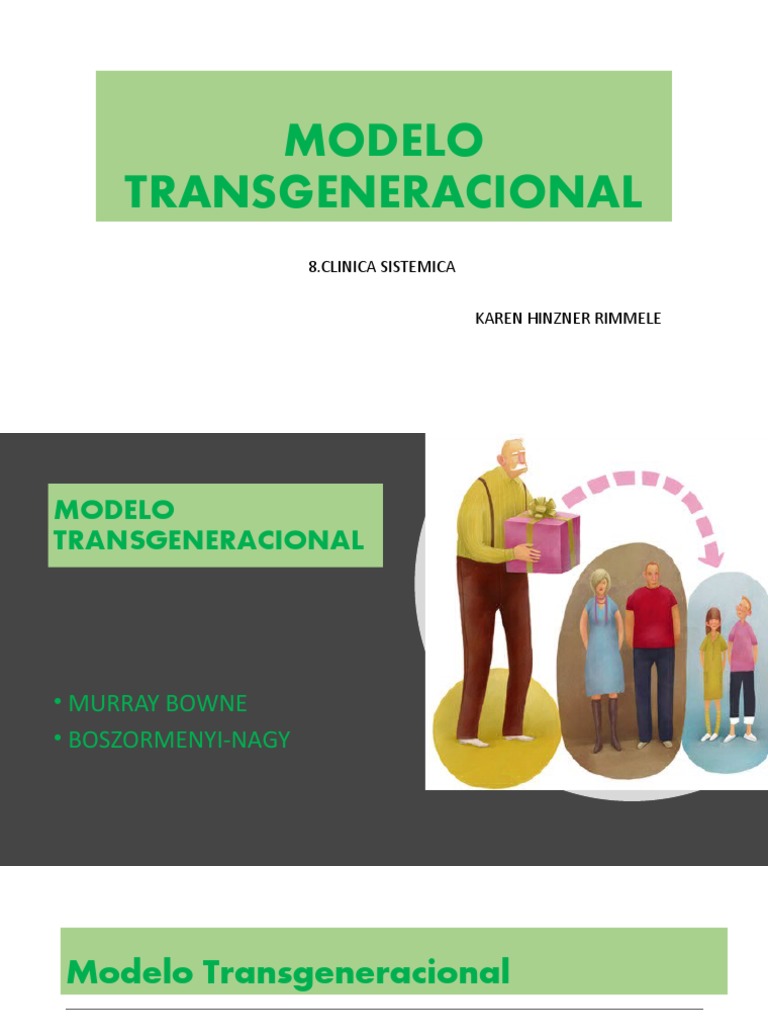 Sistemica Terapia Transgeneracional | PDF | Las emociones |  Familia