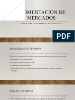 Segmentacion de Mercados Power Point