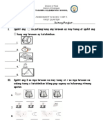 Grade 1 Assessment in Music Set A