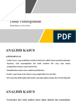 Dasar Pemrograman: Maulia Rahman, S.Kom, M.Kom