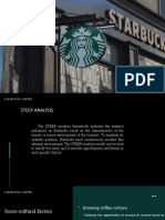 Starbucks STEEP Analysis Title