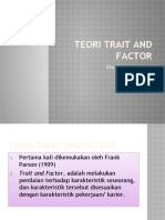 Teori Trait and Factor