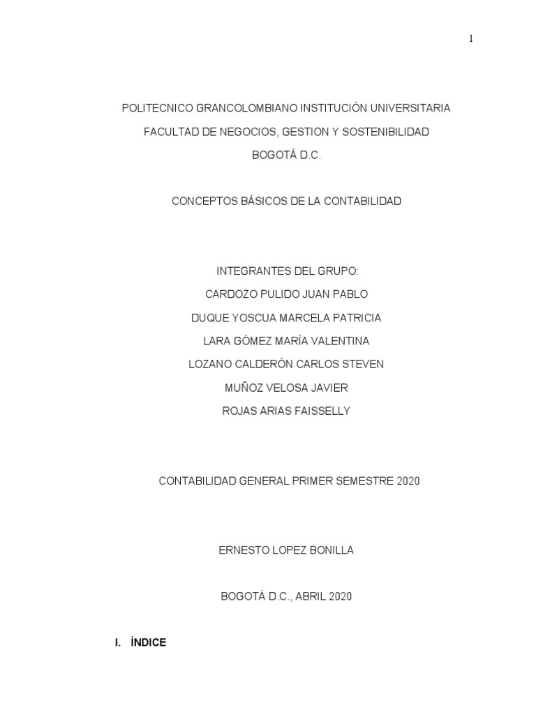 Proyecto Final Contabilidad | PDF | Contabilidad | Estado de resultados