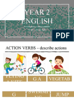 Action Verbs Year 2
