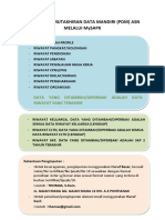 Panduan Pemutakhiran Data Mandiri