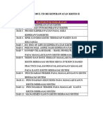 Topik Modul Teori Kep Kritis II