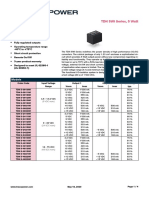 DC/DC Converter TDN 5WI Series, 5 Watt: Models