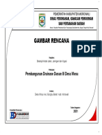 Pembangunan Drainase Dusun III Wosu