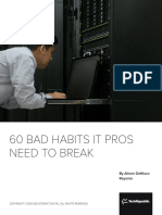 60 Bad Habits It Pros Need To Break: by Alison Denisco Rayome