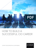 How To Build A Successful CIO Career
