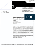 Design Requirements and Objectives For Commercial Aircraft Propulsion Systems