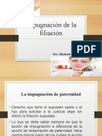 Impugnación de la filiación