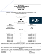 APPLE SEC Filings