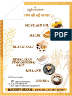 Mustard Oil: Himalayan Pink (Sendha) Salt