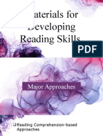 Materials For Developing Reading Skills