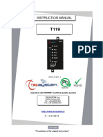 Instruction Manual: Operates With ISO9001 Certified Quality System