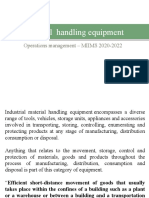 Material Handling Equipment