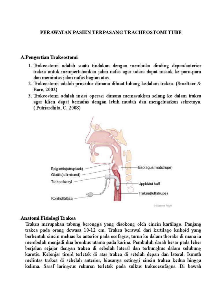 Perawatan Pasien Trakeostomi Tube | PDF | Sains & Matematika