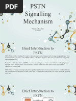 PSTN Signalling Mechanism: Farisan Safrial Nafis 18118002