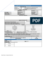 Qualification Approval Request Form: Application Type