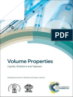Volume Properties - Liquids, Solution and V - E. Wilhelm - Compressed